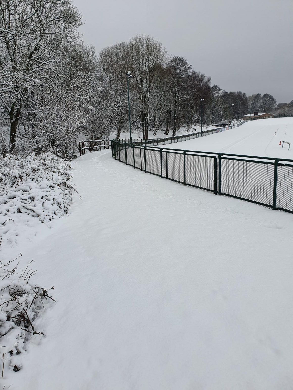 A snowy socially distanced Sunday! A snowy socially distanced Sunday!